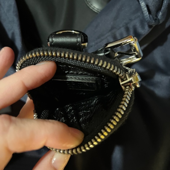 Prada women’s black Monolith leather moto combat boots 7.5 with pouch EUC - Picture 13 of 16